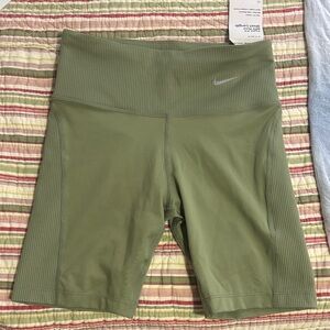 Nike Women's Green Bike Shorts